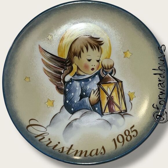 1985 Berta Hummel “Heavenly Light” Christmas Plate - No Box - Picture 3 of 7